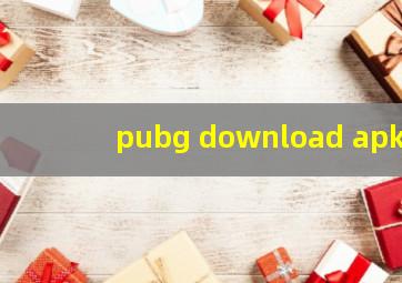 pubg download apk